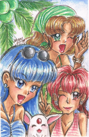 Summer with Magical Knight Rayearth Summer with Magical Knight Rayearth