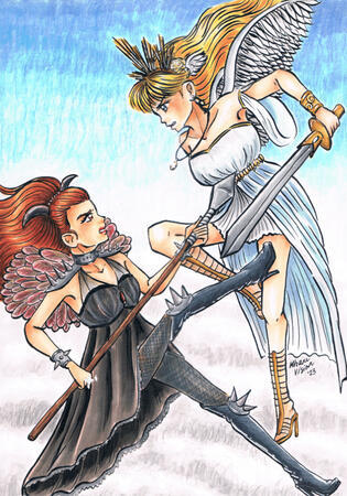 Angel and Demon